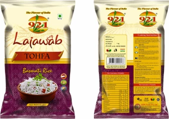 Ashiyana Lajawab Basmati Rice 1kg*20Pics | Box 