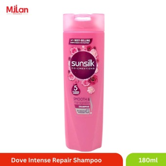 Sunsilk Pink Smooth & Manageable Shampoo - 180ml