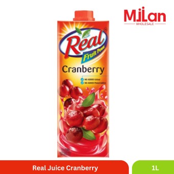 Real Juice Cranberry 1ltr
