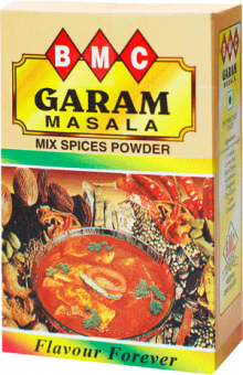 Garam Masala 50gm*180pcs I Box 