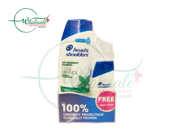 HEAD&SHOULDER; COOL MENTHOL 340ML FREE 70ML SHAMPO