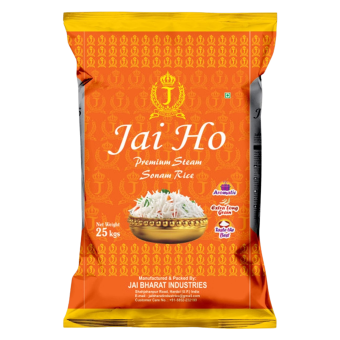 Jai Ho Premium Steam Sonam Rice 25kg