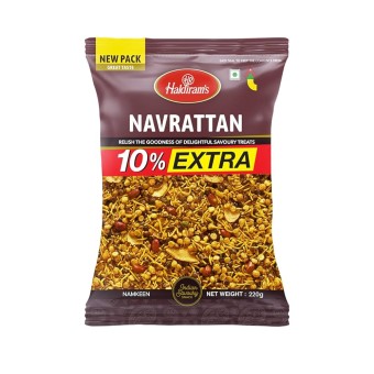 Haldiram's Namkeen - Navrattan, 360gm