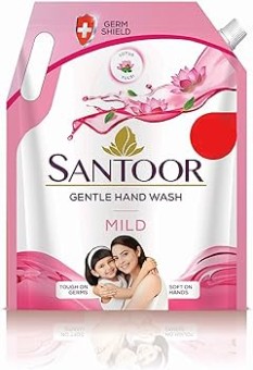 Santoor Gentle Hand Wash 650ml