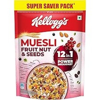 Kellogg's Fruit And Nuts Muesli Delight 500Gm | 