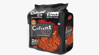 Current Hot &  Spicy Black Noodles (1*5 Packs )