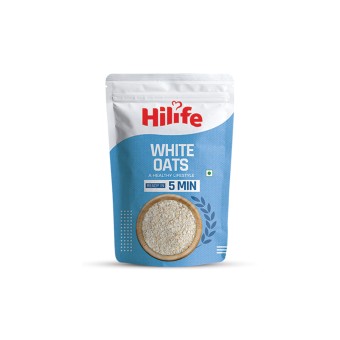 Hilife White Oats 800gm Pouch 
