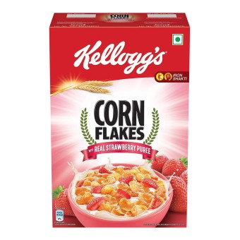 KELLOGGS Corn Flakes Straberry Puree 300g