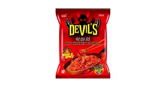 Devil Hot Chicken Noodles (1*5 )Pcs 
